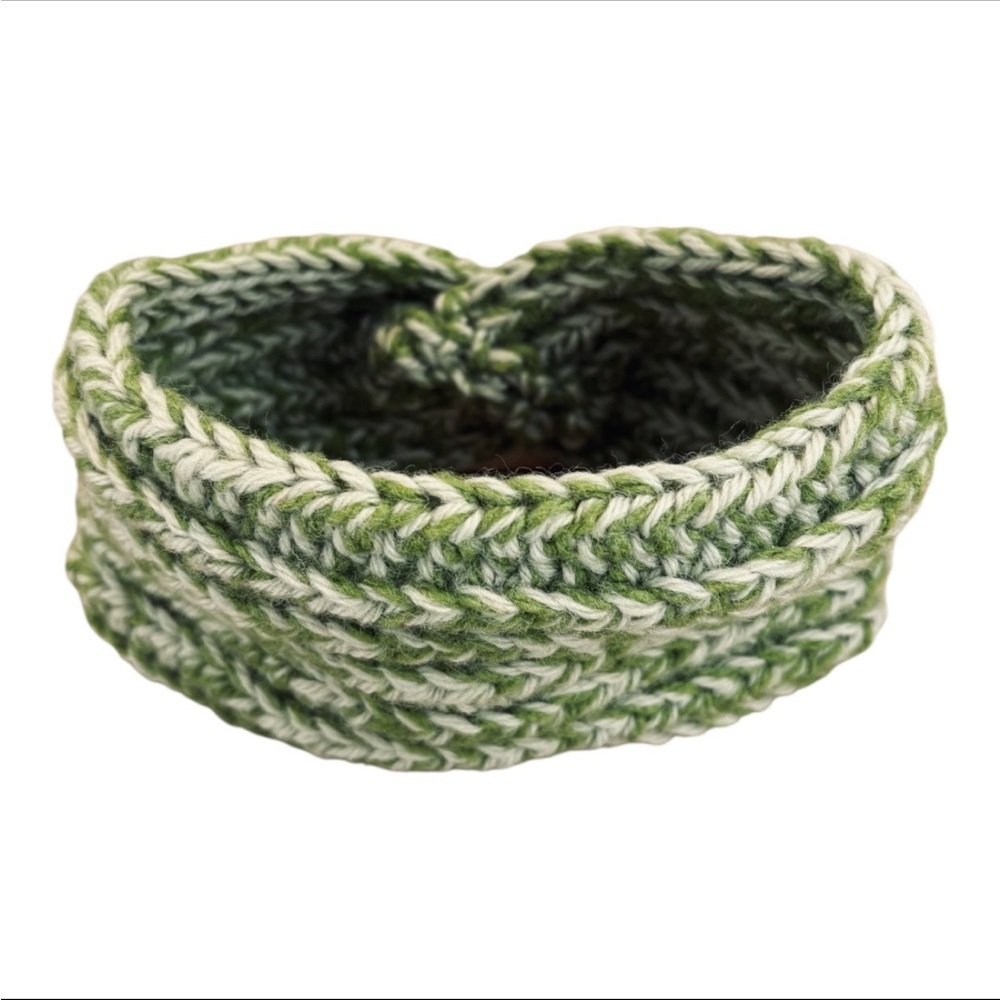 Women’s Green Knitted Headband